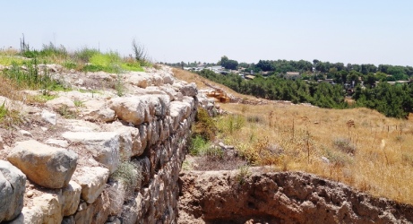 Tel Lachish, Archaeology, Gate Area, Latrine, Palace