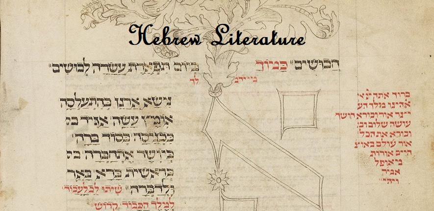 Hebrew Language #15 Hebrew Literature #12 High level of literature in Spain in the 12th and 13th century